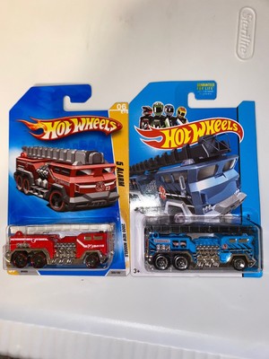 Lot Of 2 New Hot Wheels 5 Alarm Fire Trucks 2009 New ...
