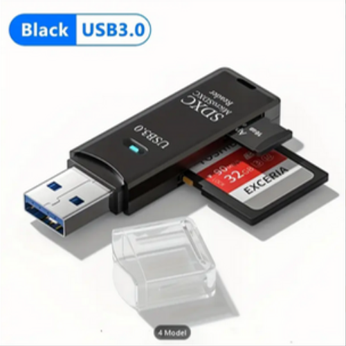2-in-1 USB 3.0 Card Reader High-Speed SD/Micro SD TF Memory Adapter for PC/Lapto - Picture 7 of 7