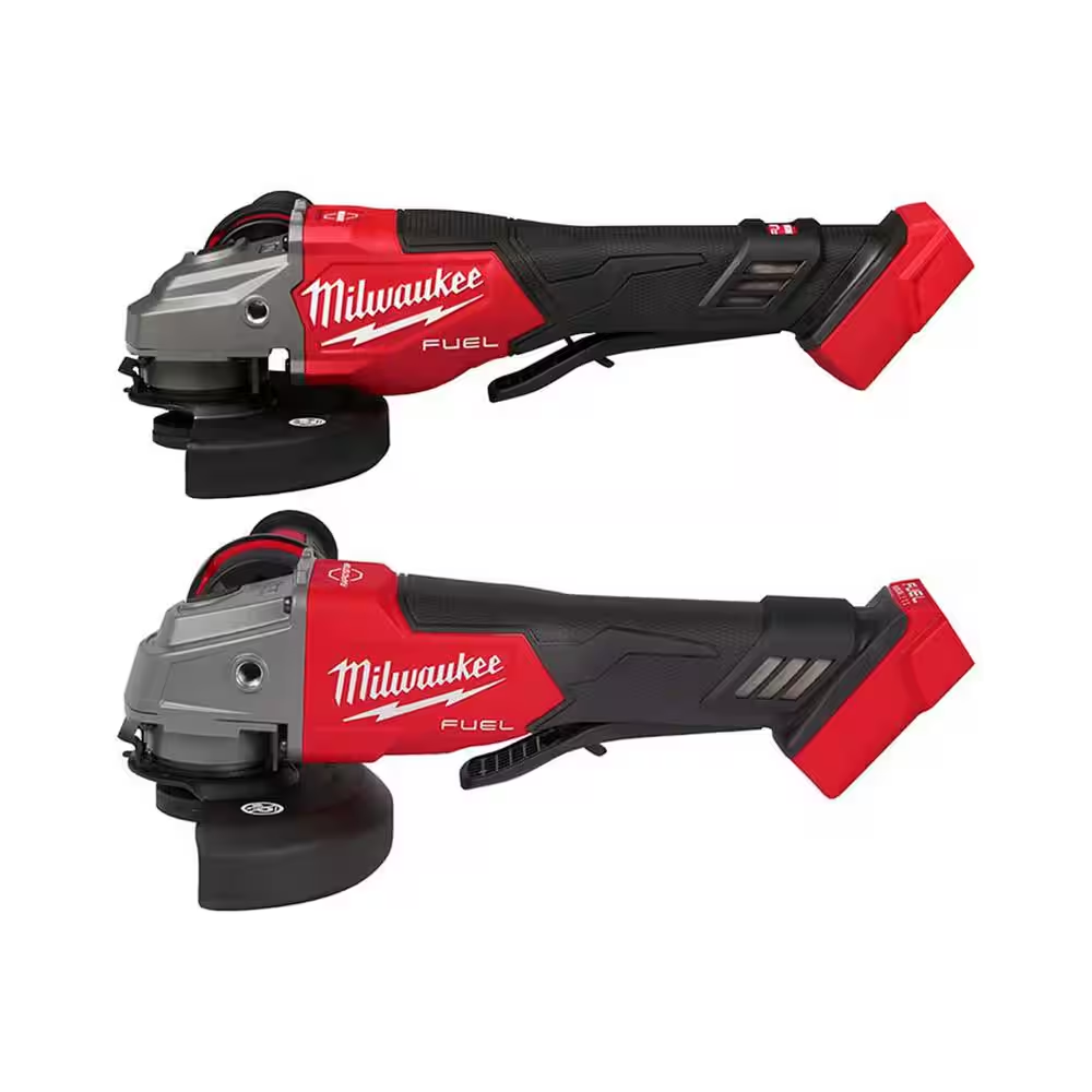 MILWAUKEE M18 FUEL 18V Brushless Cordless 4-1/2 In 6 In Braking Grinder
