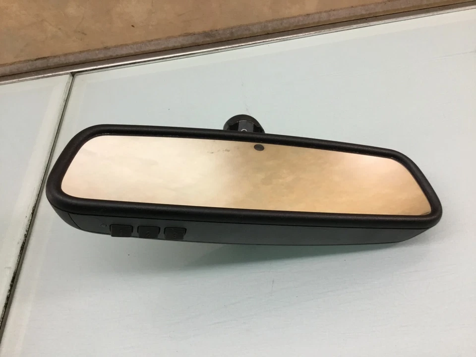 ⭐ 09-10 Espejo retrovisor interior Jaguar XF con abridor de puerta de garaje OEM E Foto 3 de 4