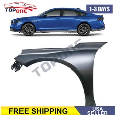 Front Driver Left Side Fender For 2023-2024 Honda Accord