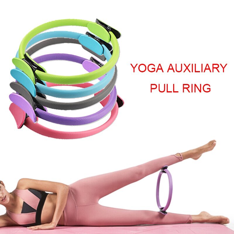 Yoga Fitness Pilates Ring Circle Magic Dual Exercise Workout Sports Lose Weight