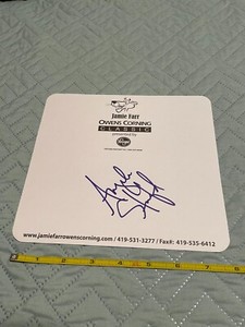 Angela Stanford Signed Autographed 8x8 Notepad Page
