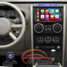 9 Carplay Android 15 Car Stereo Radio Gps For 2007-2012 Jeep Wrangler Jk 4-door 9 Carplay Android 15 Car Stereo Radio Gps For 2007-2012 Jeep Wrangler Jk 4-door