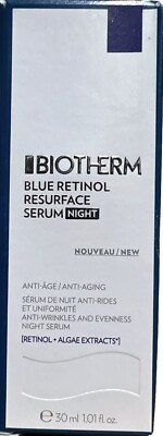 BIOTHERM Blue Retinol Resurface + Repair Night Serum 30ml/1.01oz authentic NEW!