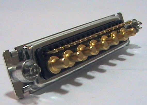 ITT Cannon D-Sub Connector DDMMZ24H7SNA197 MIL-DTL-24308 Gold Connectors - Image 2 of 4