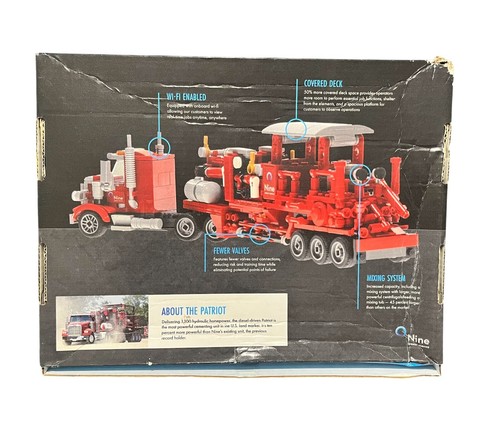 Ichiban Toys The Patriot Cementing Pump Truck Custom Lego Set 627 Teile Neu - Bild 2 von 7