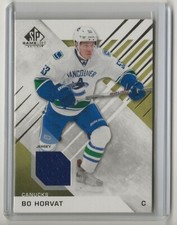 16-17 2016-17 SP Game Used Gold #67 Bo Horvat Jersey Vancouver Canucks