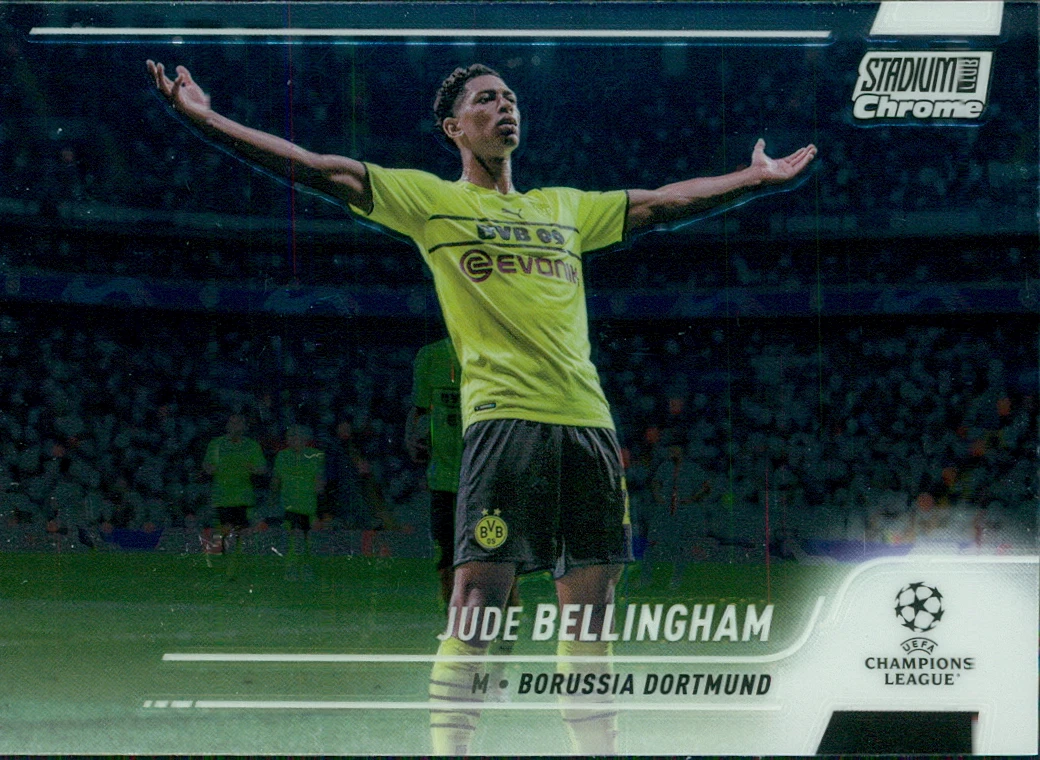 ベリンガム　topps stadium club 2021-22 Topps Stadium Club Chrome UCL Jude Bellingham #22 for sale