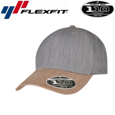 Flexfit 110F One Ten Snapback Red Baseball Cap Uni/One Size Grau Khaki