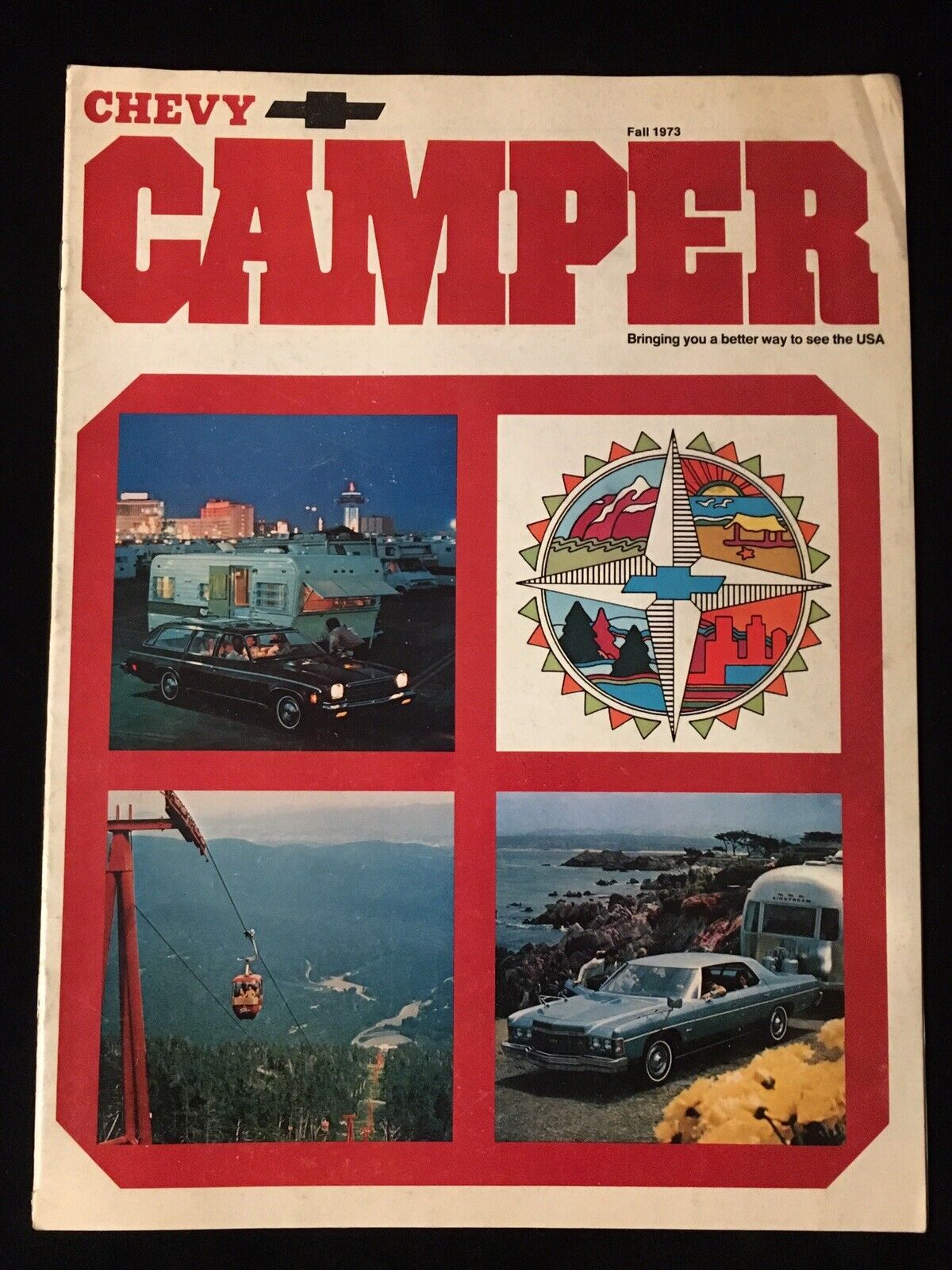 VINTAGE CHEVY CAMPER In a popularity MAGAZINE-Fall 1973 Cheap mail order specialty store