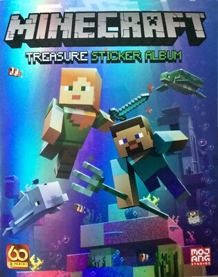 Panini - Minecraft Treasure - Sticker / LE aussuchen auswählen