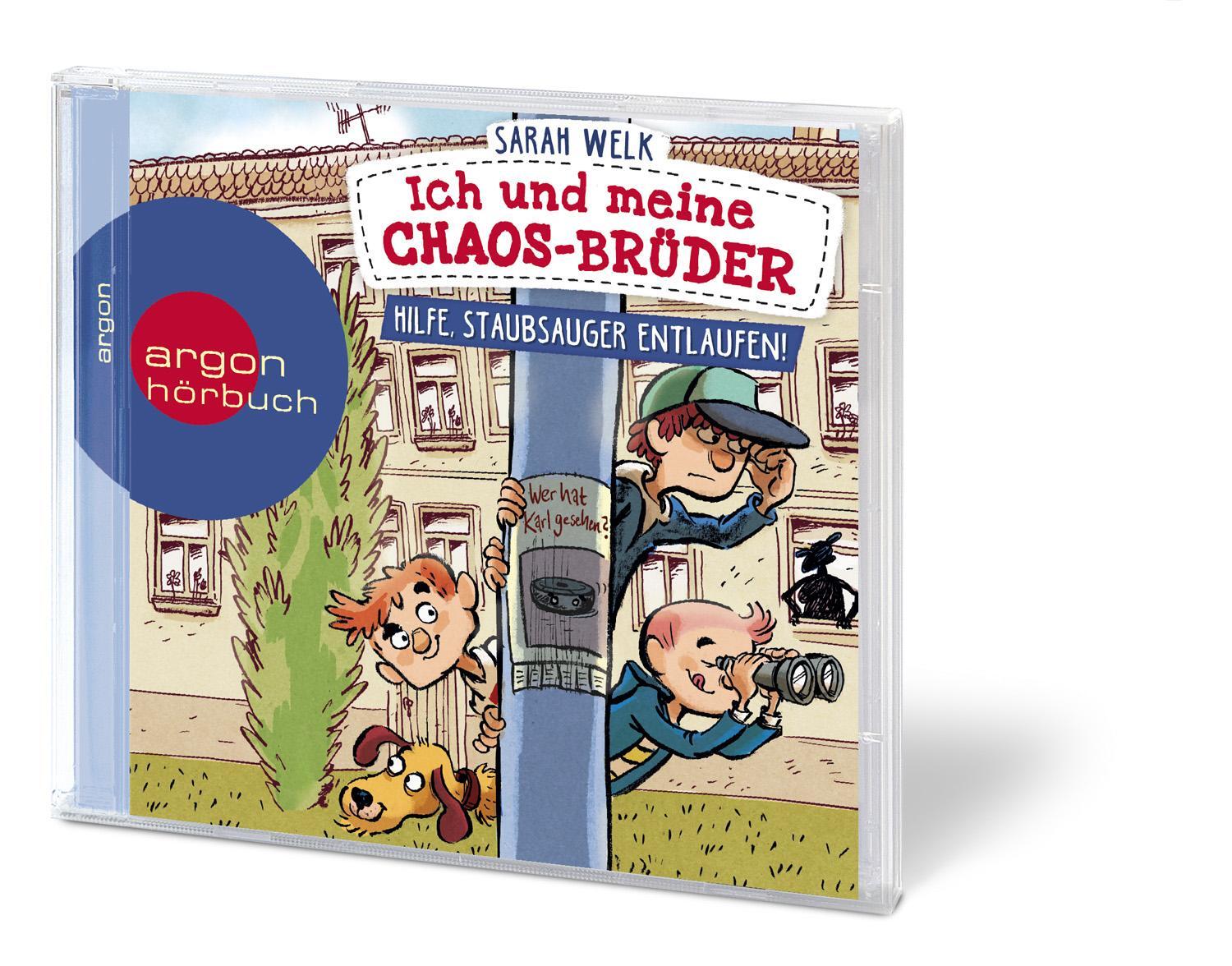 Thumbnail - Ich Und Meine Chaos-brüder - Hilfe, Staubsauger Entlaufen, Sarah Welk