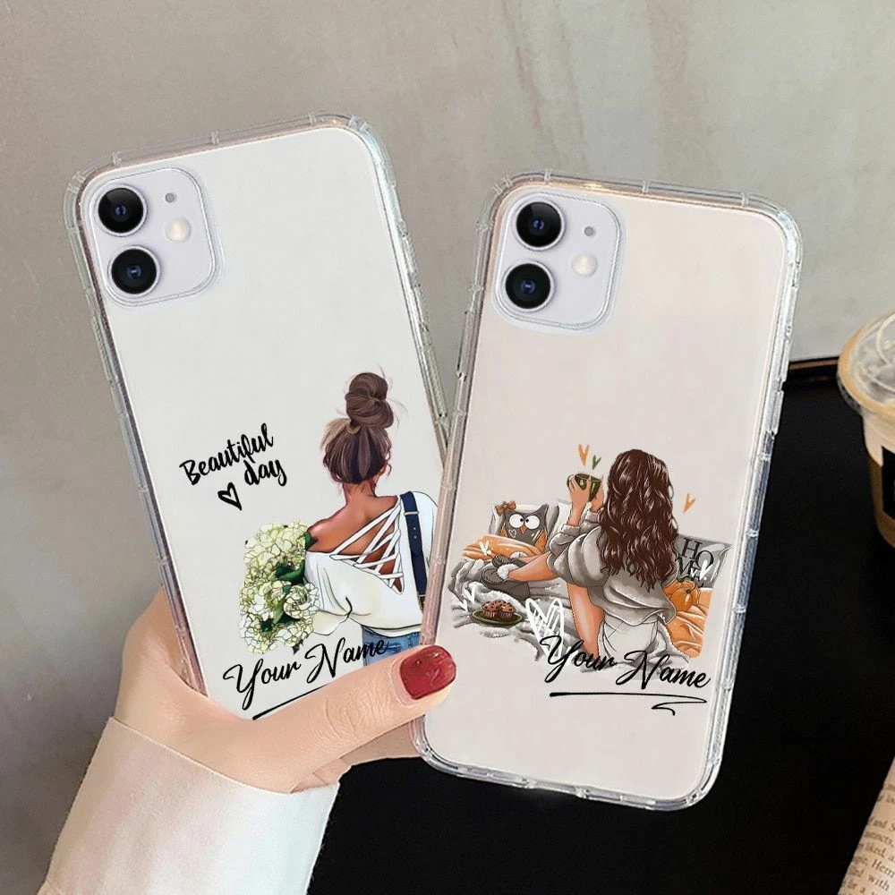Model on sale phone case