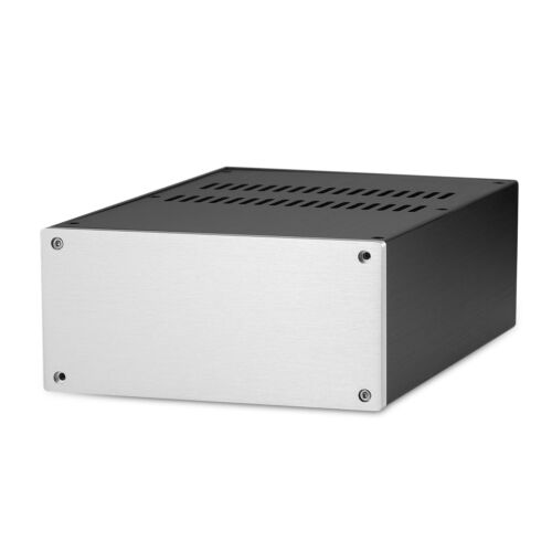 Alloggiamento amplificatore chassis alluminio per amplificatore HiFi preamp enclosure PSU box - Foto 1 di 8