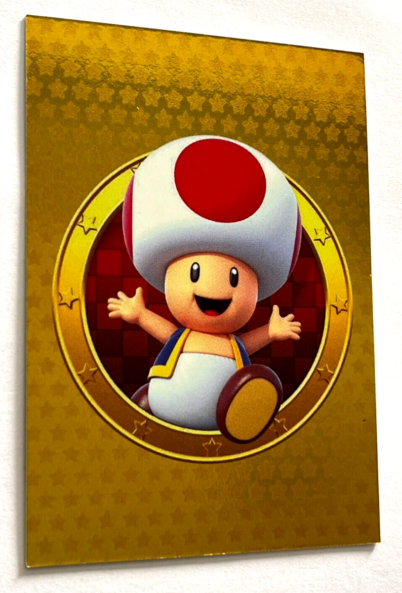 mario ページです 2022 SUPER MARIO TCG Panini Card #148 TOAD Nintendo Italy Edition