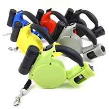 Cost-Effective Stylish 5m/15ft Nylon Automatic Retractable Leash for Large Dogs