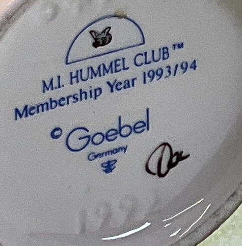 Hummel Ein süßes Angebot 1992 549/3/0 TMK-7 Germany mit Box Hummel Club - Bild 7 von 7