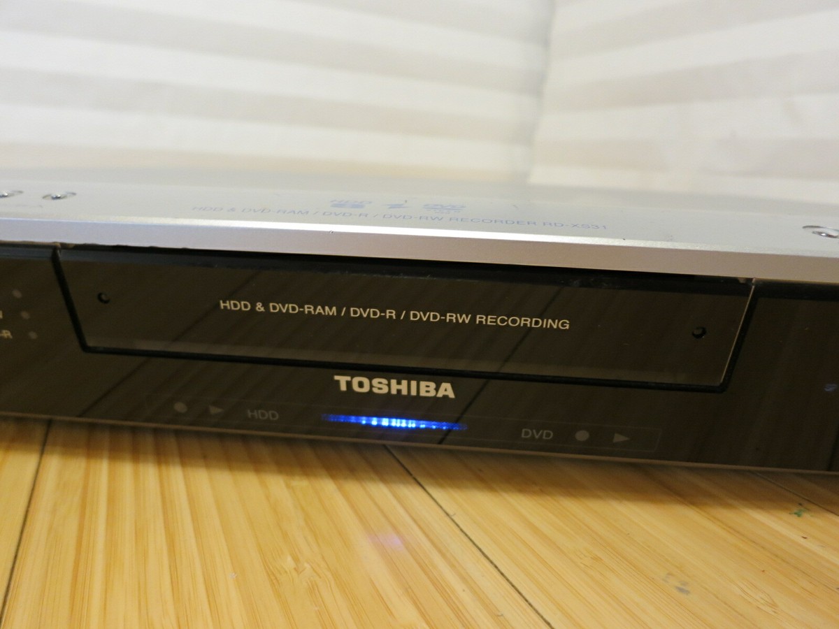 Toshiba RD-XS31 HDD DVD Recorder Player No Remote - Japanese Text