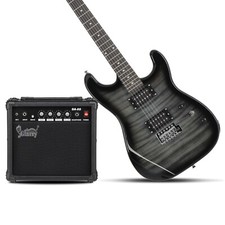  PROS & BEGINNERS! +AMP!  S Style Electric Gu...
