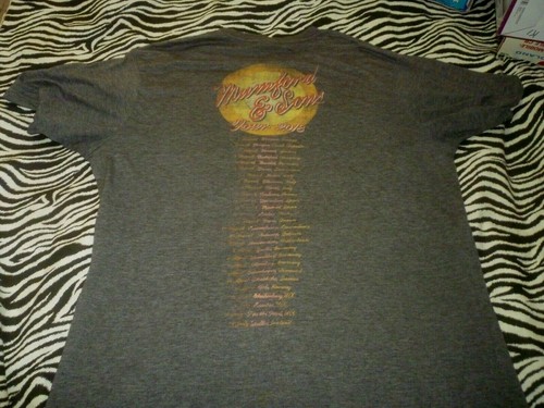 Mumford & Sons Tour Shirt ( Used Size XL ) Very Good Condition!!! - Picture 4 of 6
