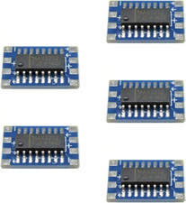 5Pcs Mini RS232 to TTL MAX3232 Converter Adaptor Module Serial Port Board