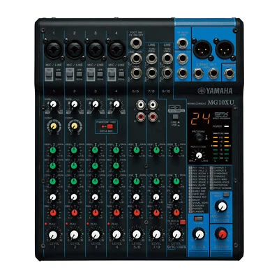 Yamaha MG10XU Mixer 10 canali con effetti SPX e USB
