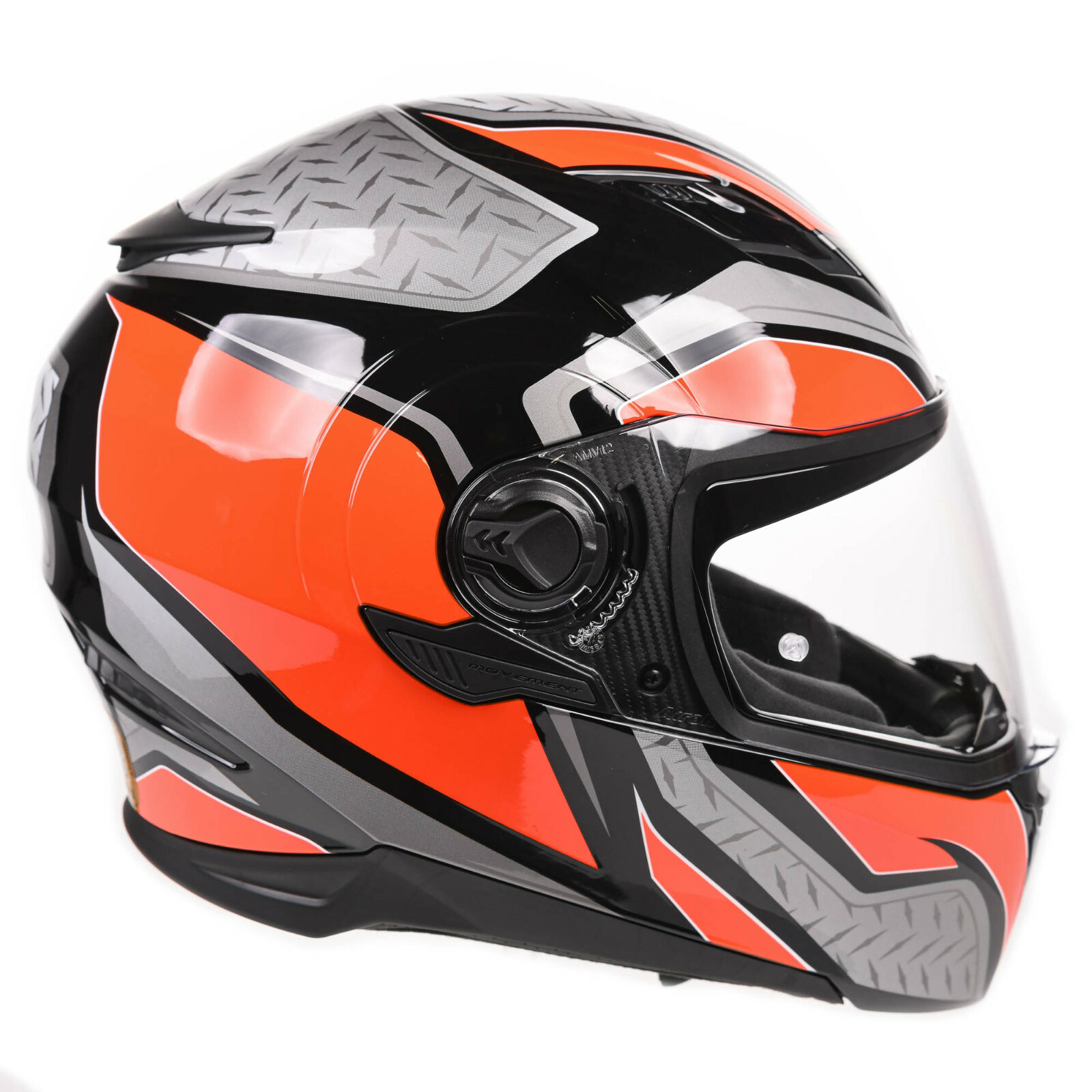 Casque Airoh MOVEMENT S STEEL / Orange
