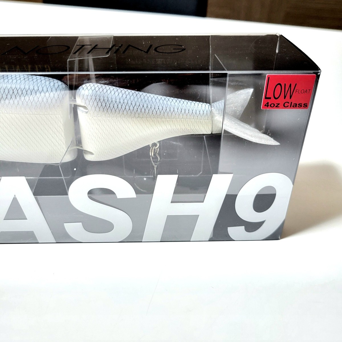 DRT クラッシュ9 Low SMOKING GHOST DRT KLASH 9 Smoking Ghost Low Swimbait Glide Bait Fishing