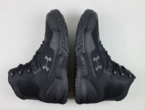 Botas tácticas Under Armour UA Valsetz RTS negras 1250234-001 para hombre talla 13 NUEVAS - Imagen 6 de 12