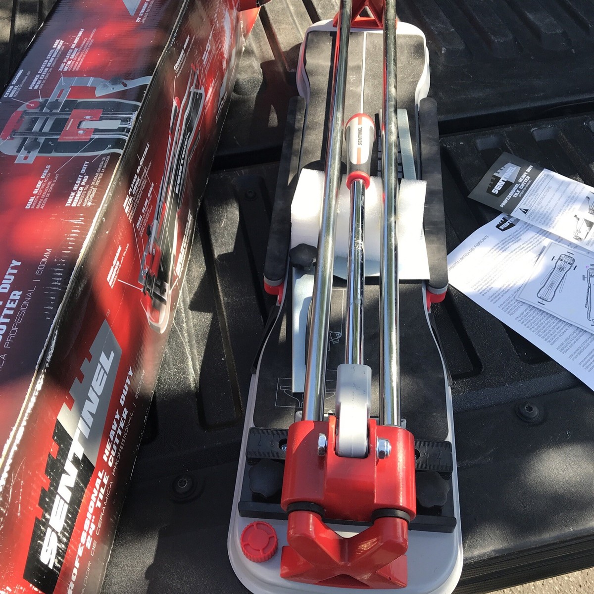 Sentinel 24” Professional Manual Tile Cutter Pro Nice And Clean | eBay