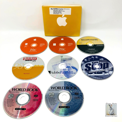 Apple Macintosh CD Software Package for iMac G3/266MHz w/OS Apple Macintosh CD Software Package for iMac G3/266MHz w/OS