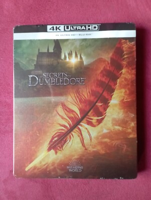 Fantastic Beasts The Secrets of Dumbledore - 4K - STEELBOOK - ENG / FR / ES NEW