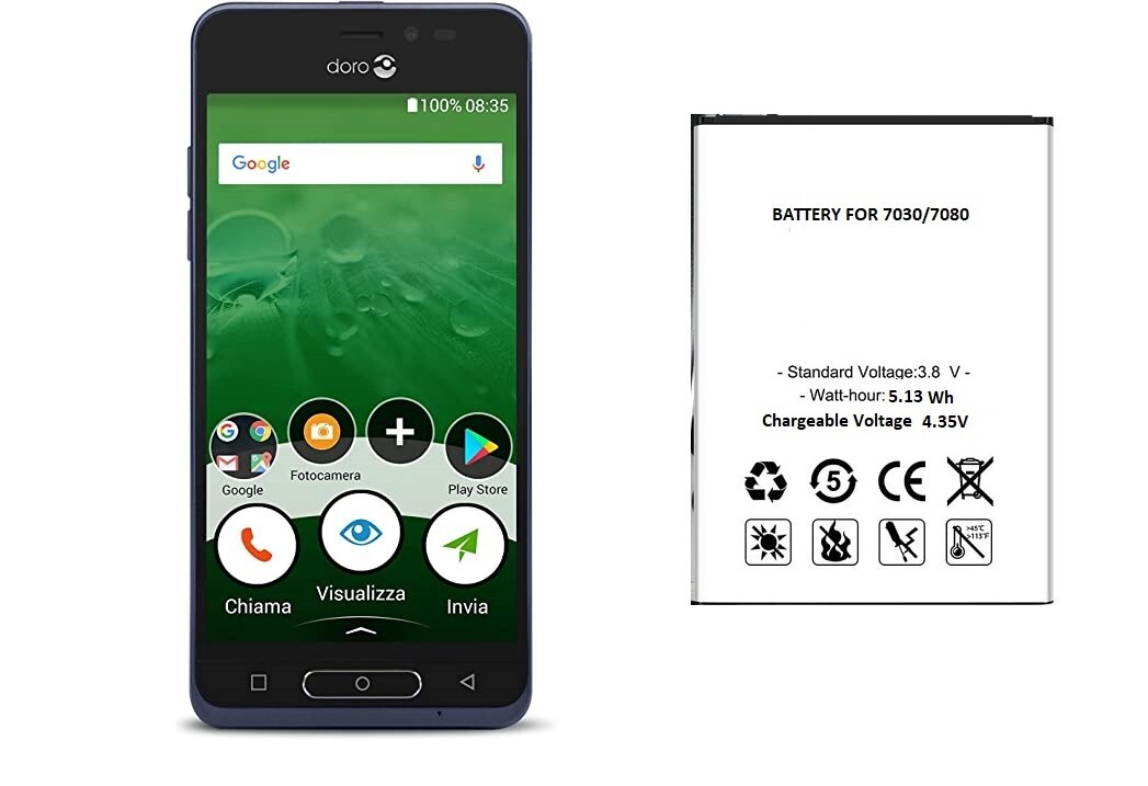 Replacement Battery For Doro 7050 /7441 /7060 7070/ 7080/7030