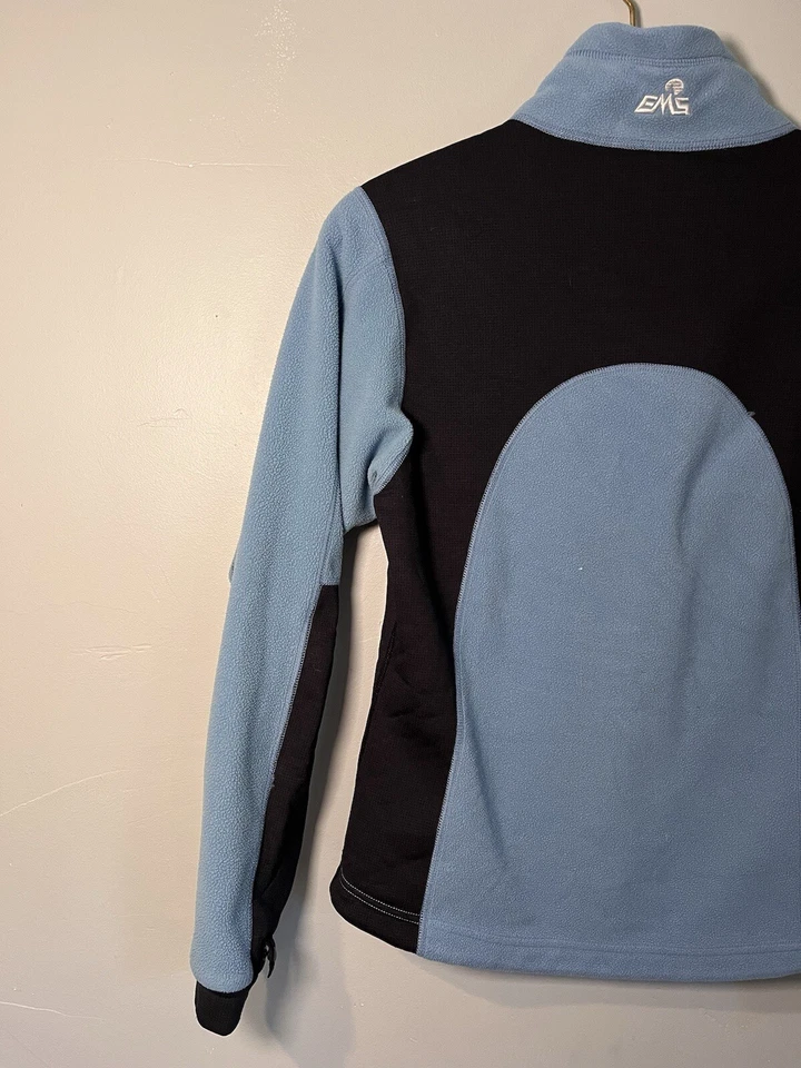 EMS Jacket Women's Sz Small Blue Fall Hiking Polartec WindPro Fleece Jacket - Image 4 of 4