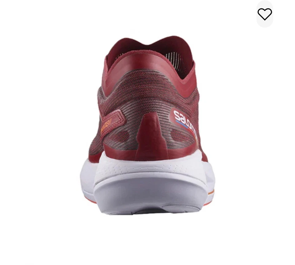 SALOMON Phantasm 自行车红色男式 10.5 跑步鞋运动鞋运动清洁 — 第 4/4 张图片