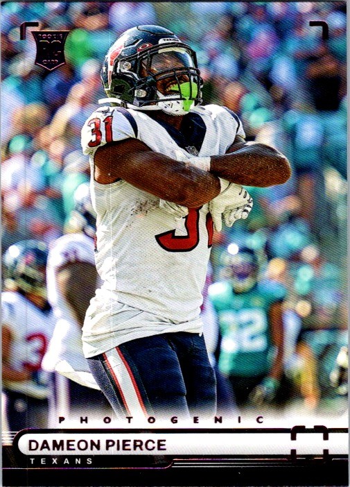 Dameon Pierce Panini Chronicles Photogenic #PH30 Holo Teal