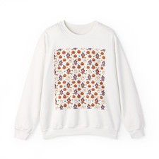 Cute Pumpkin Pattern Sweatshirt | Fall Halloween Harvest