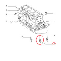 Originale Vite FüR Zylinderkopf Fiat Tipo 155 Alfa 155 Lancia Delta OE 7762035