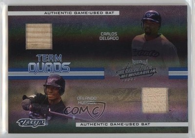2005 Playoff Absolute Memorabilia Spectrum Single Materials Carlos Delgado nd3