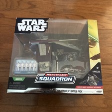 Star Wars Micro Galaxy Squadron Republic Gunship LAAT Coruscant Guard NEW