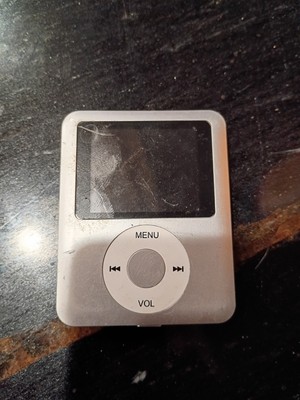 Apple iPod Nano 3rd Generation 4GB - Silver - A1236 - Untested | eBay