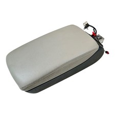 Mittelarmlehne Armlehne vorne Leder Audi A6 4F schwarz silber 4F0864209