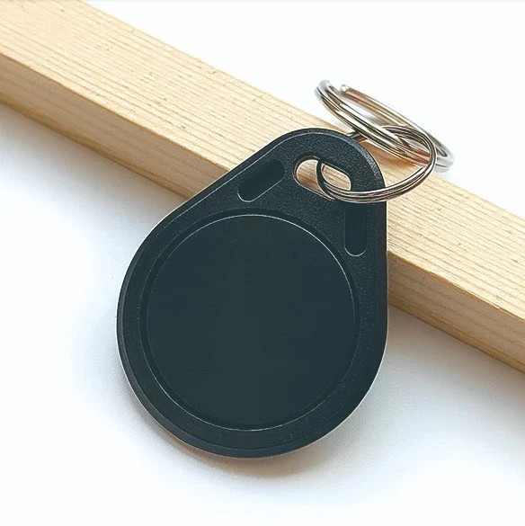 13.56MHZ ISO14443 RFID Classic 1K smart Keyfob ABS #3 Tag Keytag 5000pack black
