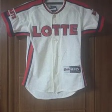 Lotte Giants Son Aseop Youth Uniform White, 7 Years Old Official