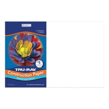 150 PCS White Premium Construction Paper Craft Art Supplies 12x18 Inch