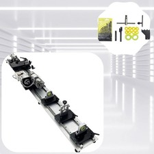 110V Pool Cue Repair Machine Cue Repair Lathe Dual Rail 750W 1.3" 33mm