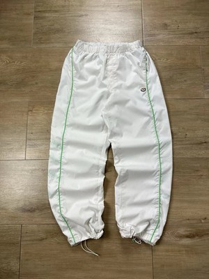   Hyper Rare 00 s Y2K Vintage Nylon Nike TN Green Track Pants Size L