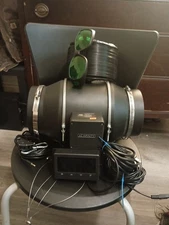 AC INFINITY AI-CLT6 6" Cloudline T6 Inline Mixed-flow Duct Fan & Charcoal Filter