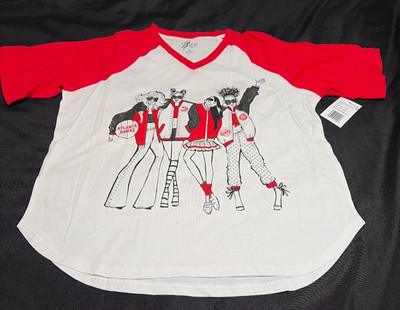 Atlanta Hawks women's medium short sleeve V-neck shirt by GIII 4Her apparel